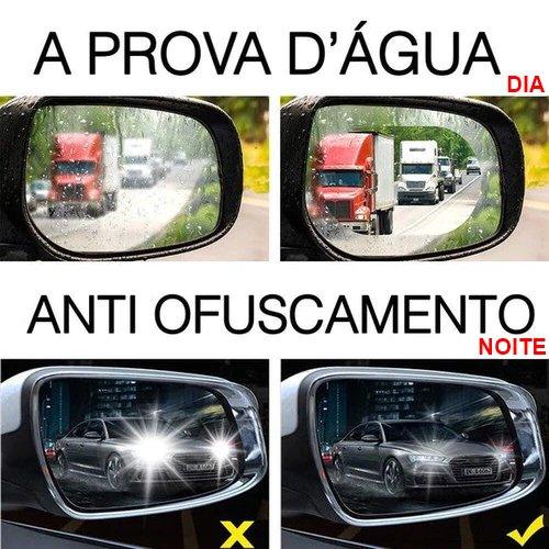 Clear Vision™ - Película Anti Embaçante para Retrovisor - Guará Descontos